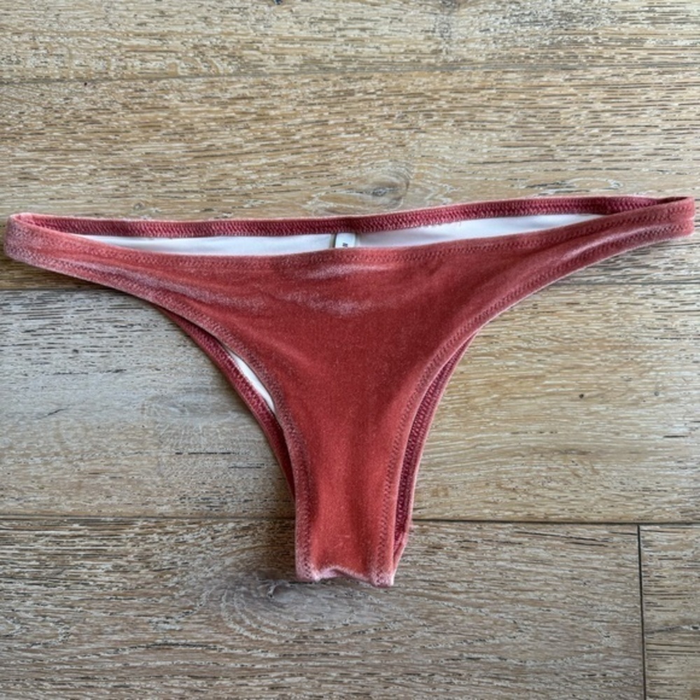 Solid & Striped Rachel Velvet Bikini Bottom | Swimsuit